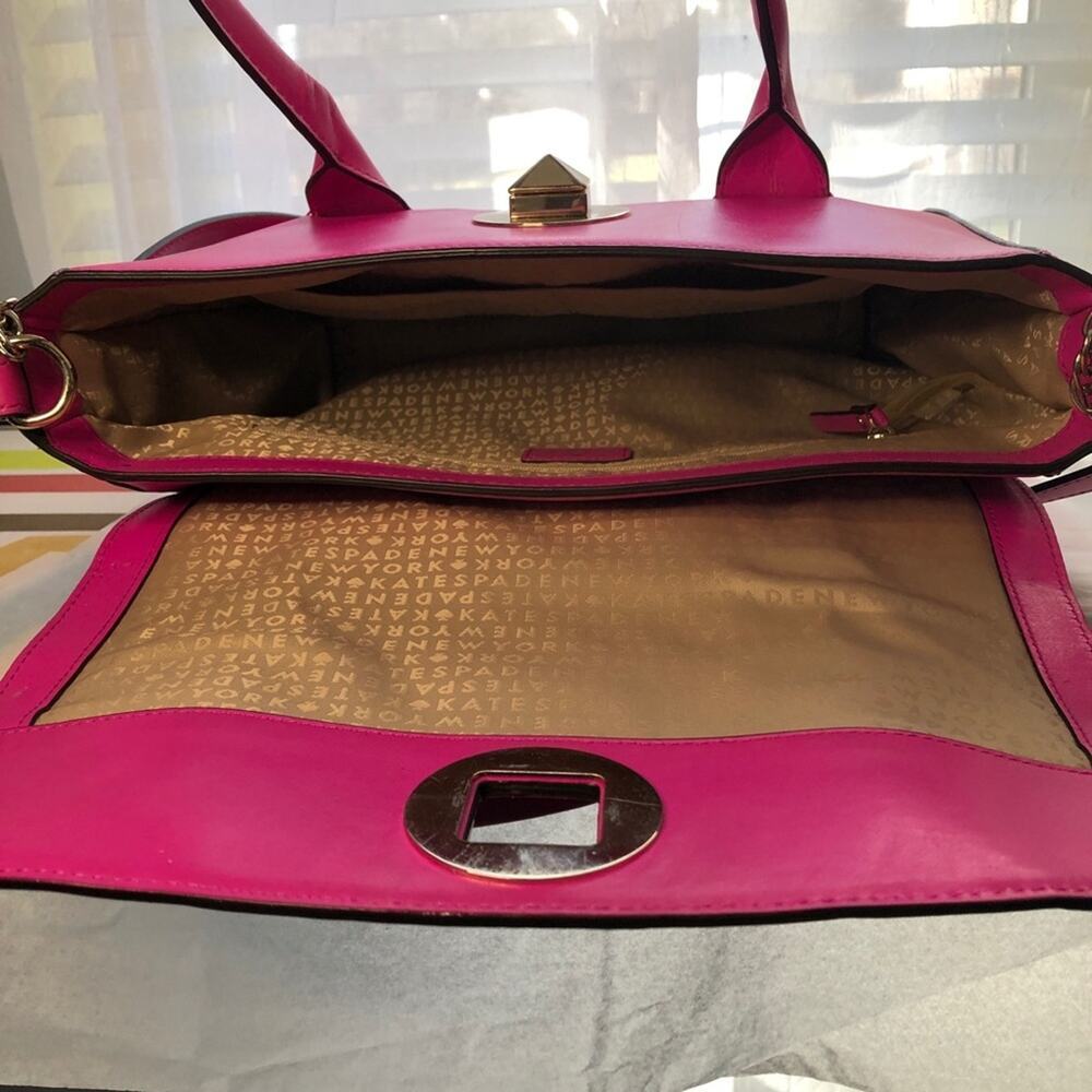 Kate Spade Florence Bond Street Pink Handbag - Picture 13 of 14